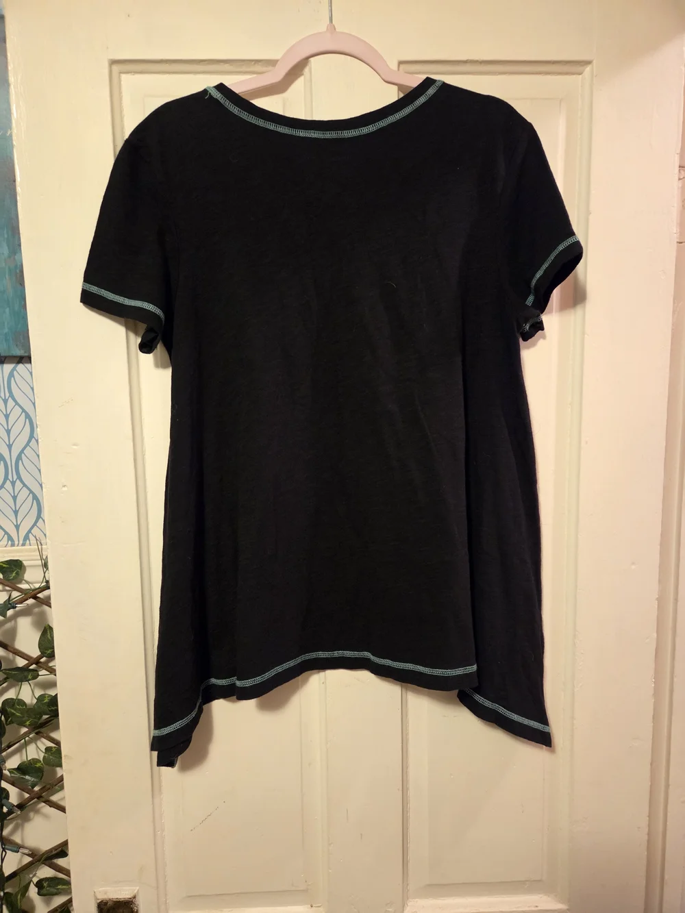Double D Ranch Black Tunic with Colorful Southwestern Embroidery - Picture 4 of 4